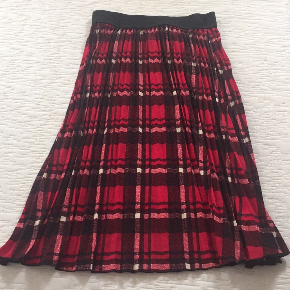 LulaRoe High Waisted Plaid Skirt